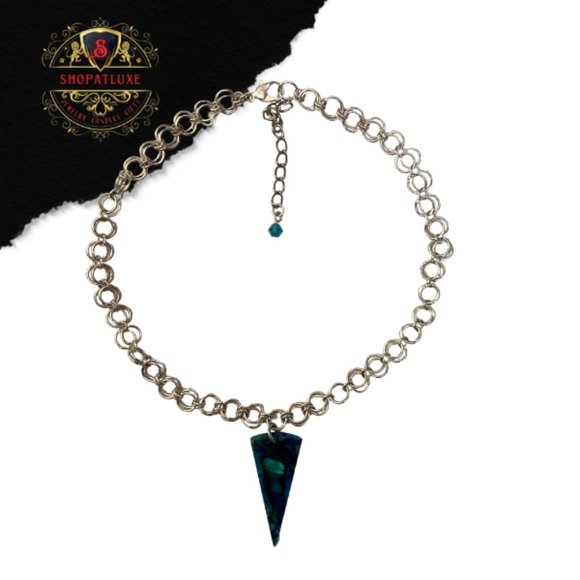 Sterling Silver Triangle Bracelet - Picture 1 of 4